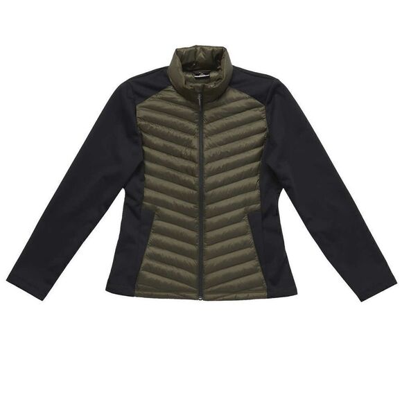 NEW! 32 DEGREES Ladies Mixed Media Quilted Lightweight Warm Puffer Jacket NWT - Picture 2 of 15